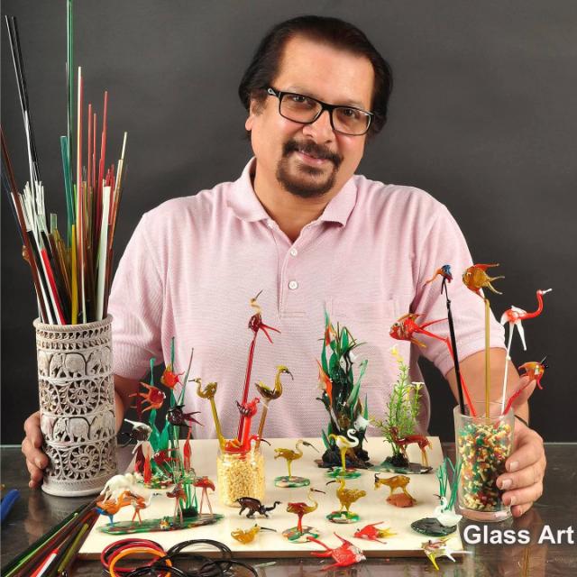 Atul Mama - Glass Artist